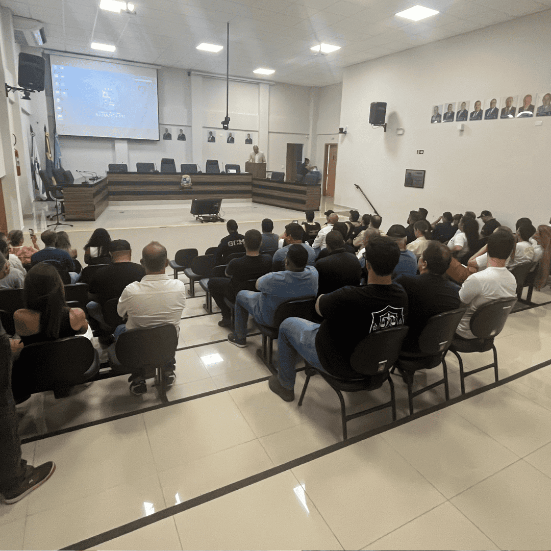 Palestra sobre direção defensiva marca abertura da Semana Nacional de Trânsito em Sarandi
